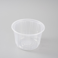 Conteneur alimentaire jetable transparent en PP de qualité alimentaire pour usage industriel, boîte à repas pour bureau, pique-nique en extérieur, fruits