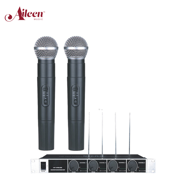 Musical Instruments Handheld FM MIC VHF Wireless Microphone (AL-9090VM)