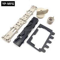 Pièces en plastique usinées par CNC personnalisées, pièces usinées par CNC en UHMW POM, pièces mécaniques usinées par CNC en bronze Surron KLX, fabricant de pièces mécaniques