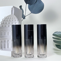 Tube de gloss à lèvres en plastique de 6 ml, emballage cosmétique, impression de logo personnalisée, 50 pièces MOQ, stock disponible, marques de beauté