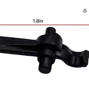 แคลมป์ประแจกระแทก 1.8 นิ้วเหล็กคาร์บอนสำหรับอะแดปเตอร์ DeWalt CMEBL712 DCBL722B DCBL722P1 - Product Image 1