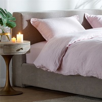 Ensemble de literie en lin français pur 100%, housse de couette en lin français pur, taille du client