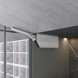 Système <span class=keywords><strong>de</strong></span> levage vertical vers le bas Support <span class=keywords><strong>de</strong></span> meuble à fermeture en douceur raccord à rabat d'armoire soulever cuisine ressort hydraulique couvercle séjour - Product Image 1