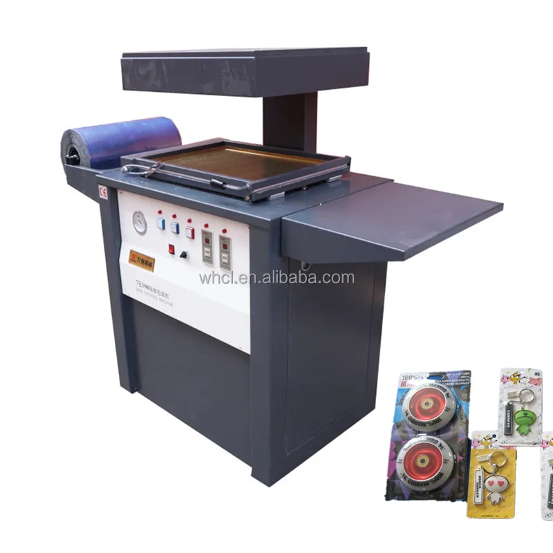 TB390 Toy Tool Hardware Blister Film Fitting Vacuum Skin Packaging Wrapping Packing Machine