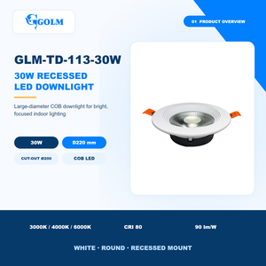 Focos de <span class=keywords><strong>Techo</strong></span> <span class=keywords><strong>LED</strong></span> Empotrados para Galerías, Comercios y Hoteles, Diseño Interior Eficiente - Product Image 2