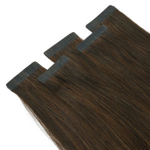Extensiones de cabello con cinta adhesiva PU sin costuras K.SWIGS, cabello humano virgen chino Remy de doble capa premium - Adhesivo invisible y fuerte - Product Image 4