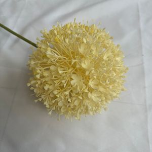 Boules de fleurs artificielles en plastique faites à la main, type chrysanthème, oignon, <span class=keywords><strong>bulbe</strong></span> d'allium, boules d'oignon individuelles - Product Image 5