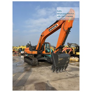 Excavadora hidráulica Develon (Doosan) DX225-10 usada, nueva, de 22 toneladas, con pocas horas de uso, buen motor, buena caja de cambios, en buen estado original. - Product Image 6