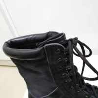 CMH, bottes de randonnée à semelle extérieure en caoutchouc anti-choc, bottes tactiques noires d'entraînement en plein air à double joint, populaires sur le marché de la colombie HSM290