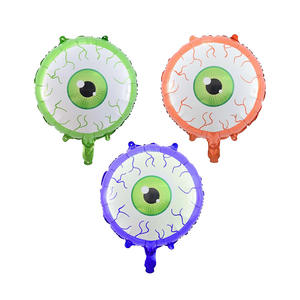 Globo de papel de aluminio Globol de 18 pulgadas, 50 unids/set, globo de Halloween para niños, Letra de feliz Halloween, bruja bonita - Product Image 2