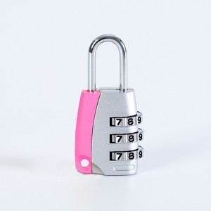 Combination Lock 32mm Length 25.5mm Width Zinc Alloy Resettable For <b>Locker</b> Suitcase Travel Use - Product Image 3