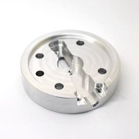 Entretoises de fixation usinées CNC de précision, disques de montage, composants usinés en aluminium et acier inoxydable pour assemblages mécaniques