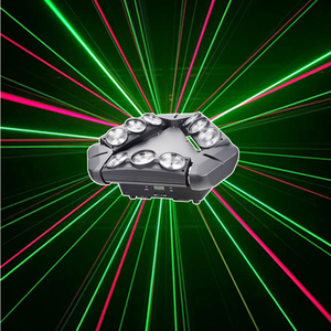 9x12W RGBW 4in1 LED Matrix Light Moving Club Bar DJ Disco Beam Light Trois Côtés Disco Spider Stage Lighting for Stage Lighting - Product Image 4