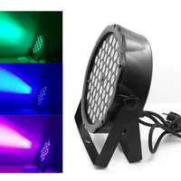 Lampu Reflector Pro Stage KTV Bar DJ Nightclub 54pcs 3W RGBW Plastik Par LED Light Housing Plastik