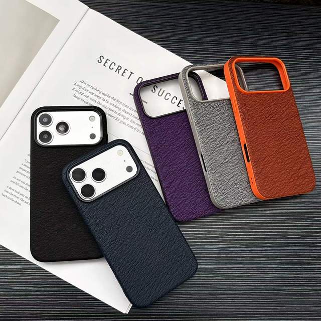 New Fashion Business Luxury Pattern Phone Case PC Shockproof Mobile Phone Cover Cases for iPhone 17 16 Pro Max 15 14 13 Case