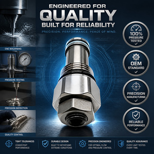 Válvula de Alivio Principal de Calidad OEM, Repuesto <span class=keywords><strong>para</strong></span> 07936467, Compatible con Excavadora SANY SY75C SY75C-9, Válvula de Seguridad Hidráulica, Piezas de Repuesto - Product Image 4