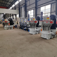 Fabricant de granulés de biomasse/machine à granulés d'alimentation à moteur diesel/petite machine de formage de granulés/concasseur de granulés