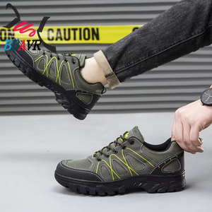 Men's Hiking Shoes Lightweight Mesh Upper Casual Daily Wear Breathable Rubber Outsole Spring Autumn Sports Shoes - Product Image 5
