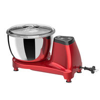 Batteur sur socle électrique 5L avec bol en acier inoxydable, 6+0 vitesses, design à levage de bol pour usage domestique