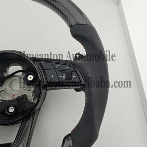 Nouveau produit phare : Volant en fibre de carbone et Alcantara pour modèles Audi A3, A4, A4L, A5, A7L, A8, Q5, Q7, B9, A6, R8 - Product Image 6