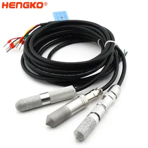 HTP102 I2C IP65 66 67 water proof minus 40 to 125 degrees centigrade industrial Hight temperature and humidity sensors probe