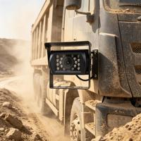 Caméra de recul pour camion avec vision nocturne infrarouge, AHD, angle de vue de 90 à 120 degrés, étanche IP68, anti-poussière, anti-vibration, sécurité pour les flottes de bus et de fourgons