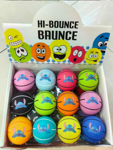 Juego de 12 Pelotas de Goma Saltarinas Stitch Hi-Bounce, Coloridas, para Niños de 4 a 6 Años, Juguete Unisex - Product Image 3