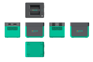 Station d'alimentation portable MECO 1kWh Pro <span class=keywords><strong>500W</strong></span>, générateur LiFePO4, onde sinusoïdale pure, alimentation de secours pour le camping en plein air, la maison et les situations d'urgence - Product Image 2