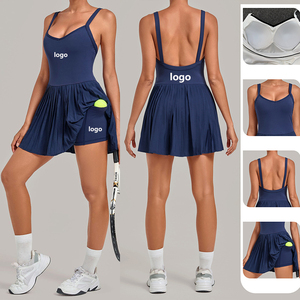 One Piece Sets Dames basketbalrokken Yoga Active Wear Set XL Ademend Sneldrogend Vetements De Sport Athletic Activewear - Product Image 3