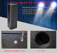Altavoces de Monitor EPA240, Sistema de Audio Completo para Grabación, Actuaciones al Aire Libre, Conciertos, Hogar, Sala de Estar, KTV, Madera