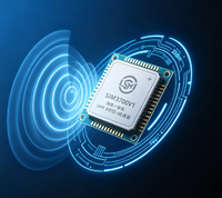 Module de lecteur RFID UHF intégré en céramique SIM3700V1, puce Impinj E310, 33dBm, portée de lecture supérieure à 4m, UART GPIO pour PDA portable intégré