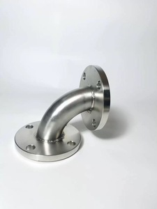 ท่อเหล็กคุณภาพสูง ASME B16.9 สแตนเลส 304/316/321 เหล็กคาร์บอน 20 #   ข้อต่อท่อเชื่อมแบบไร้รอยต่อ A105 ข้องอ 30 45 90 180 องศา - Product Image 2