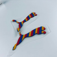 Impresión de ropa personalizada Impresión de etiquetas de goma Impresión de vinilo en relieve 3D Impresora Etiqueta de silicona Transferencia de prensa de calor Logo para camiseta