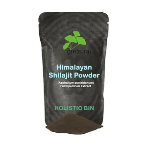 OEM/ODM shilajit in polvere puro himalayano Shilajit 40% acido fulvico traccia minerali in polvere