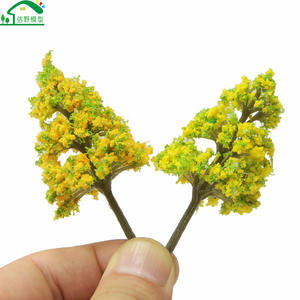 Shibaiqian миниатюрная Ландшафтная ручная модель строительный песчаный стол для сцены пластиковая имитация небольшого дерева мини-микроскопическая <span class=keywords><strong>pl</strong></span> - Product Image 5