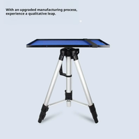 Support de rangement pour trépied en alliage d'aluminium avec support de projecteur à hauteur réglable pour un positionnement dynamique