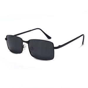 Nuevas Gafas de Sol Polarizadas UV400 con Marco Metálico para Hombre, Gafas de Conducir y Pescar con Lentes Negros de PC, Protección Solar de Alta Gama y Moda - Product Image 1