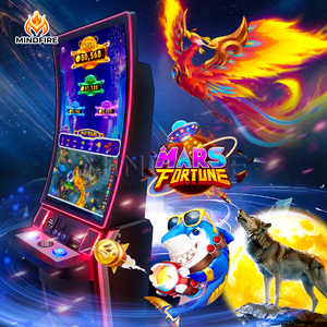 Máquina de Juegos con Pantalla Táctil Curva de 43 Pulgadas, Operada con Monedas, con WiFi y Sonido Realista, Mars Fortune, la Más Popular en EE. UU. - Product Image 1