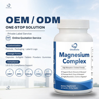 Capsules de complexe de magnésium Chinaherbs – Vente en gros, production sur mesure, prix dégressifs, MOQ 100 flacons, distributeur
