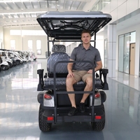 Voiturette de golf électrique à prix abordable avec support pour sac de golf pour clubs de golf – Vente en gros