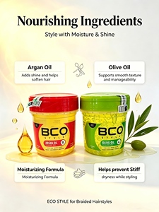 <span class=keywords><strong>Gel</strong></span> Modellante Popolare <span class=keywords><strong>per</strong></span> <span class=keywords><strong>Capelli</strong></span> da <span class=keywords><strong>Donna</strong></span> con Olio d'Oliva, <span class=keywords><strong>Gel</strong></span> <span class=keywords><strong>per</strong></span> lo Styling Non Untuoso a Tenuta Forte <span class=keywords><strong>per</strong></span> Trecce/Dreadlock/Extension - Product Image 1