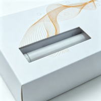 Custom Plastic Pen Set Packaging Box with Window Custom Printed Paperboard Gift Box OEM Wholesale