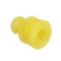 281934-2 TE AMP Superseal 1.5 Joint d'étanchéité simple pour câble en caoutchouc silicone jaune, étanche, connecteur automobile
