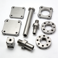 Composants de précision, usinage multi-étapes avec kit de traitement combiné tournage-fraisage, pièces métalliques, usinage CNC non standard