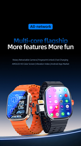 Reloj inteligente con pantalla AMOLED de 2.29'', P2 4G, <span class=keywords><strong>tarjeta</strong></span> <span class=keywords><strong>SIM</strong></span>, voz inteligente con IA, LTE, Android 13.0, con cámara extraíble de 800W. - Product Image 6