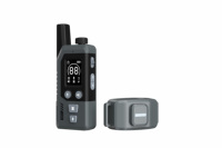 Fernbedienbares Hundetrainingshalsband, IPX7 Wasserdicht, 800M Reichweite, Schock-, Vibrations- und Tonfunktion, Haustiertrainer für 2 Hunde, Typ-C Aufladbar