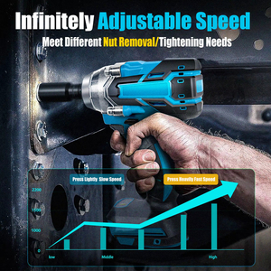 <span class=keywords><strong>Destornillador</strong></span> Eléctrico de Impacto Inalámbrico Recargable de Buena <span class=keywords><strong>Calidad</strong></span>, 320N.M, con Batería y Motor sin Escobillas, Ajustable - Product Image 5