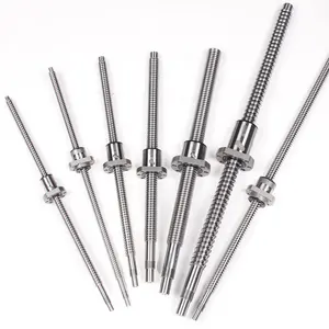 C5 SFU1605-400 Ballscrew Met Bkbf12 End Machinaal Bewerkte Hoge Kwaliteit 16Mm Bal Schroef Gewalst