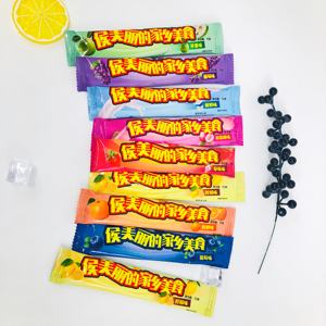 Label Pribadi Kustom <span class=keywords><strong>Yoghurt</strong></span> Stringy Jelly Rasa Buah OEM Permen Jelly Lezat Snack Yogurt Rasa Permen Permen - Product Image 3