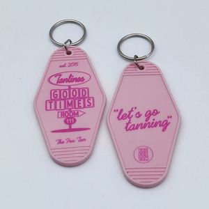 Porte-clés vintage pour motels, porte-clés rétro pour hôtels, blancs, de fournisseurs d'usine - Product Image 6